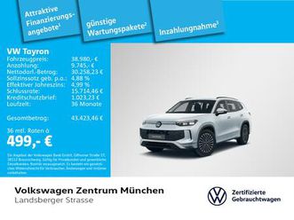 tayron life 1.5 etsi 7-sitzer ahk iq.light iq.drive navi parkassist+ areaview app dsg