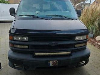 ② chevy van mobilhome — chevrolet — 2ememain