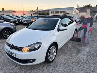 volkswagen golf vi cabriolet 1.6 tdi 105ch fap