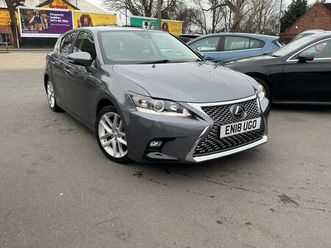 2018 lexus ct 200h 1.8 luxury