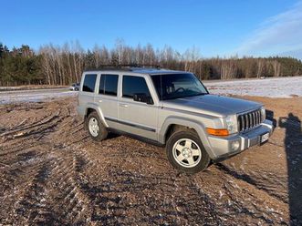 jeep commander 3.7 v6 benzyna + lpg / 7miejsc/bezwypadkowy/zamiana uhowo • olx.pl