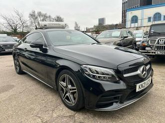 mercedes-benz c class 2.0 c220d amg line edition g-tronic+ euro 6 (start/stop) 2dr diesel automatic