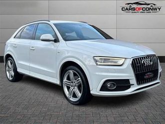 2013 audi q3 2.0 tdi [177] quattro s line 5dr s tronic estate diesel automatic