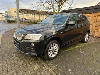 bmw x3 xdrive 30 d m-paket navi leder kamera