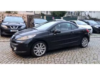 peugeot 207 1.6 hdi cc cabrio / único dono / aceito retoma novembro/07