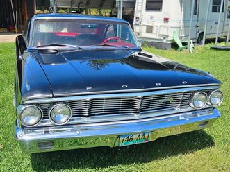 1964 ford galaxie 390 big block, dual exhaust, roll interior