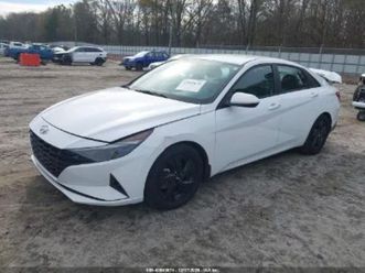 hyundai elantra hybrid blue