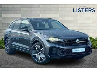 2025 volkswagen touareg 3.0 v6 tdi 4motion 286 black edition 5dr tip auto suv diesel automatic