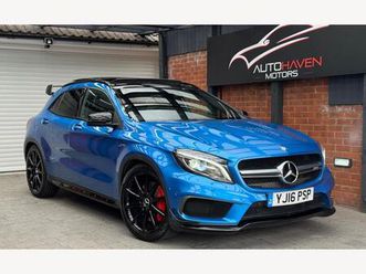 2.0 gla45 amg (premium) spds dct 4matic euro 6 (start/stop) 5dr