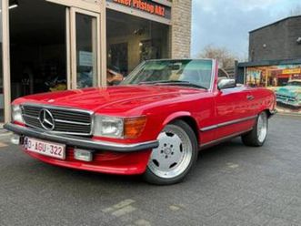 ② mercedes sl 560 — oldtimers & ancêtres — 2ememain
