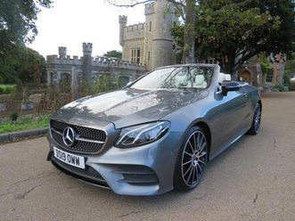 2.0 e300 amg line cabriolet g-tronic+ euro 6 (start/stop) 2dr