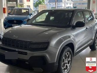 jeep avenger turbo t3 110 e-hybrid bvr6 longitude +pack