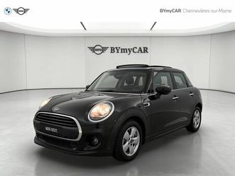 mini mini 2019 - noir - hatch 5 portes one 102 ch bva7