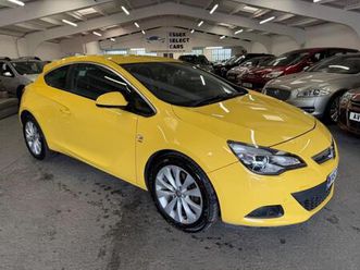 2013 vauxhall astra gtc 1.7 cdti ecoflex 109g sri euro 5 (start/stop) 3dr hatchback diesel manual