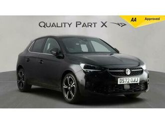 2022 vauxhall corsa 1.2 turbo ultimate auto euro 6 (start/stop) 5dr hatchback petrol automatic