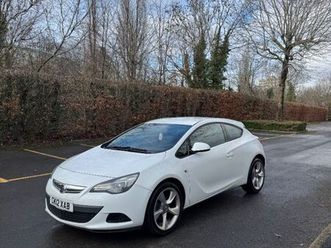vauxhall, astra gtc, hatchback, 2012, manual, 1364 (cc), 3 doors