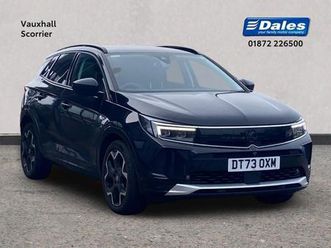 2024 vauxhall grandland grandland 1.2 turbo ultimate 5dr hatchback hatchback petrol manual