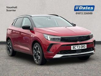 2024 vauxhall grandland grandland 1.2 turbo ultimate 5dr hatchback hatchback petrol manual