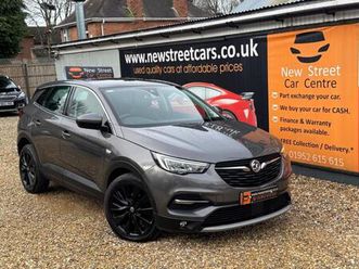 vauxhall grandland x 1.2 turbo elite nav euro 6 (start/stop) 5dr petrol manual
