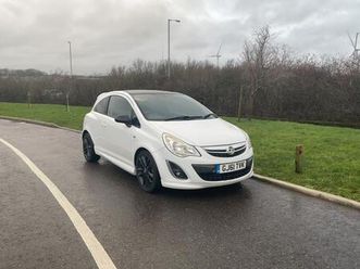 vauxhall corsa 1.2 16v limited edition 2011
