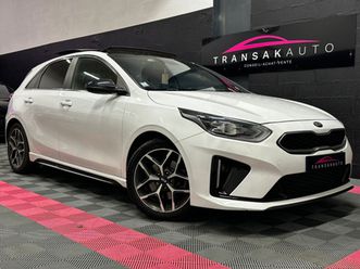 kia ceed gt line premium 1.4 t-gdi 140 ch isg dct7 entretien complet 2ème main full options