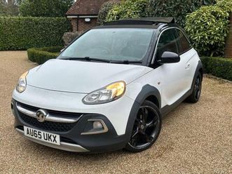 2015 vauxhall adam 1.2 adam rocks air 3dr hatchback petrol manual