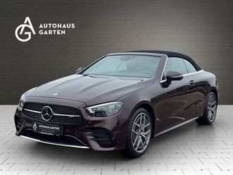 mercedes-benz e 220d cabrio 4matic amg kamera led leder hud