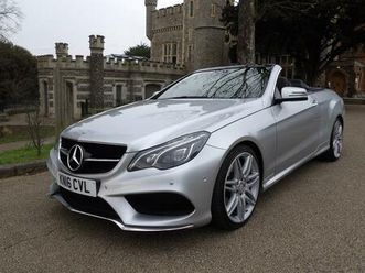 3.0 e350d v6 amg line edition cabriolet g-tronic+ euro 6 (start/stop) 2dr