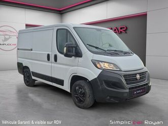 fiat ducato fourgon euro 6d-temp tole 3.0 c h1 2.3 mjt 140 pack pro nav garantie 12 mois