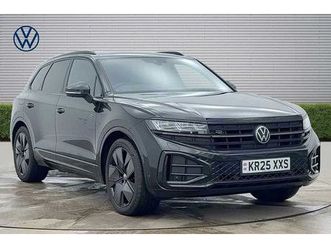 volkswagen touareg - 3.0 v6 tdi 4motion 286 black edition 5dr tip auto