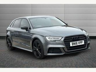 1.5 tfsi cod black edition sportback s tronic euro 6 (start/stop) 5dr