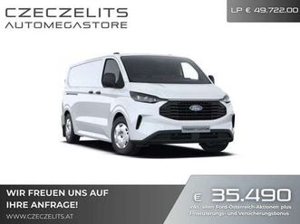 ford transit custom kasten 2,0 ecoblue l2h1 320 tren... transporter / kastenwagen