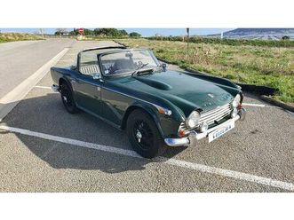 1964 triumph tr4 irs surrey top + od
