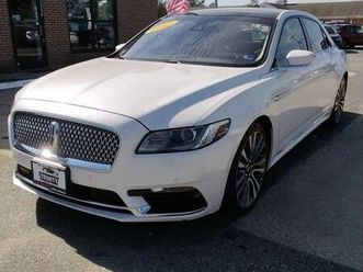 used 2017 lincoln continental reserve awd