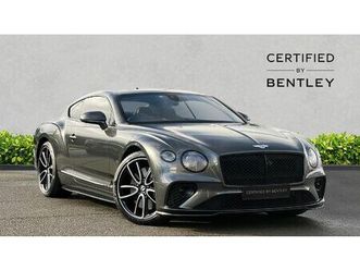 bentley continental gt 6.0 w12 mulliner driving spec 2dr auto [city+tour]