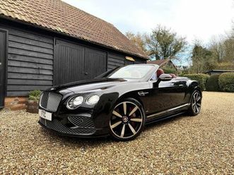 bentley continental 4.0 v8 gtc s convertible 2dr petrol auto 4wd euro 6 (528 ps)