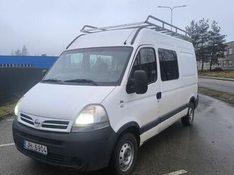 nissan interstar, cena 3 300 €. в продаже ниссан интерстар (опель мовано) ходу, детали 2008 полном - sludinājumi