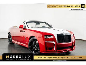 2017 rolls-royce dawn for sale