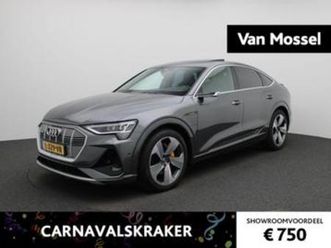 audi e-tron sportback 50 quattro s edition 71 kwh | pano-sch — audi — marktplaats