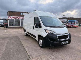 2020 peugeot boxer 2.2 bluehdi h2 professional van 140ps panel van diesel manual