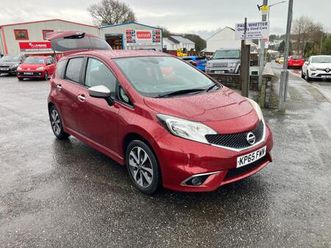 2015 nissan note 1.2 n-tec 5dr mpv petrol manual