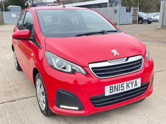 2015 peugeot 108 1.0 active hatchback 5d