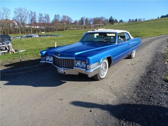 cadillac de ville covertible 1970