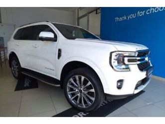 2026 ford everest 3.0d v6 platinum awd auto