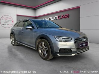 audi a4 allroad quattro v6 3.0 tdi 272 dpf tiptronic 8 design luxe sièges av electrique carplay caméra garantie 12 mois