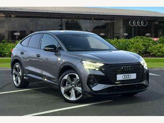 40 black edition sportback auto 5dr 63kwh