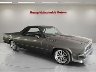 1985 chevrolet el camino custom
