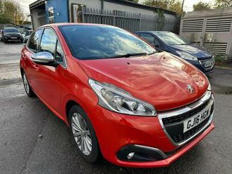 peugeot 208 1.2 puretech allure euro 6 5dr 2016