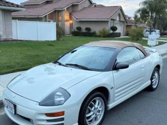 2002 mitsubishi eclipse spyder gt convertible 75k original low miles!