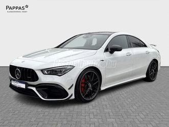 mercedes-amg cla 45 s 4matic+ 8g-dct akrapovic-premium&aero csomag plus-első tulajdonostól-vezetett sz.könyv-garancia